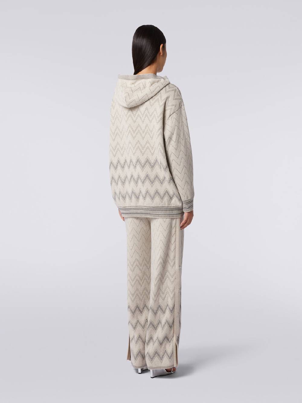 Missoni Pullover in misto lana zig zag con lurex Enormi sconti