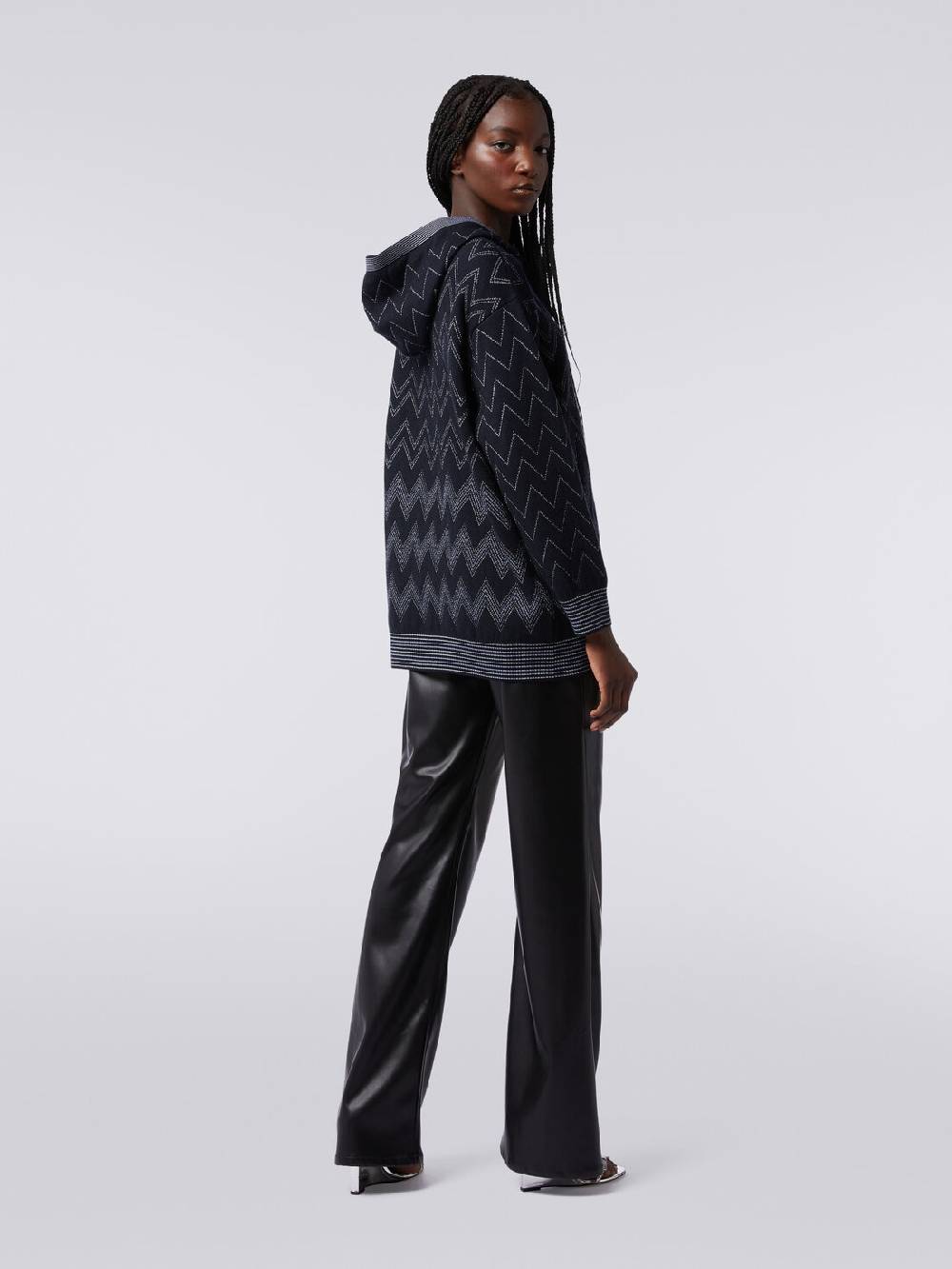 Missoni Pullover in misto lana zig zag con lurex Limitato a 3 giorni