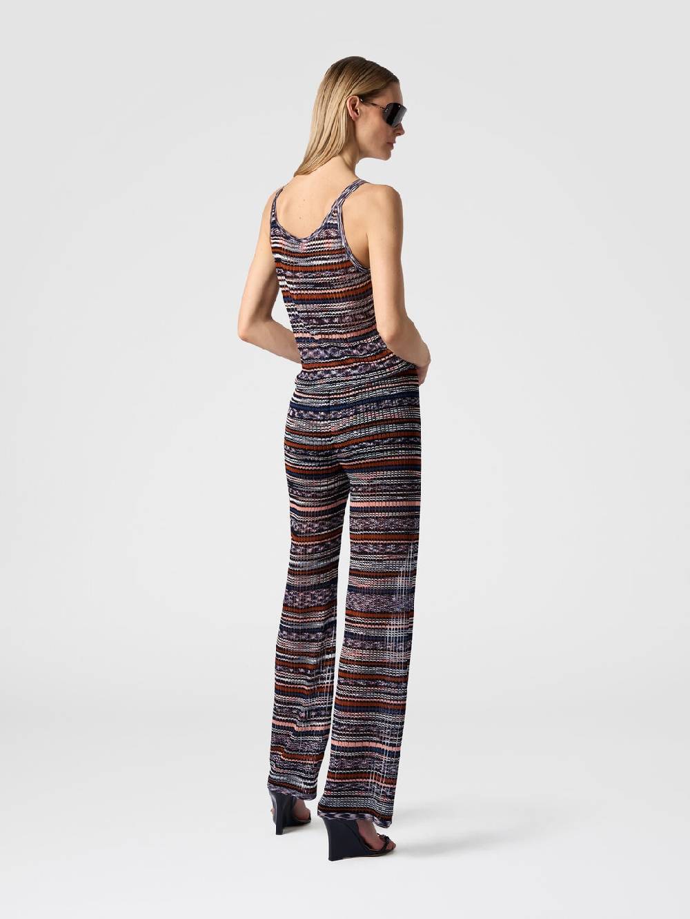 Missoni Pantaloni a costine in maglia di viscosa fiammata Spedizione Gratuita