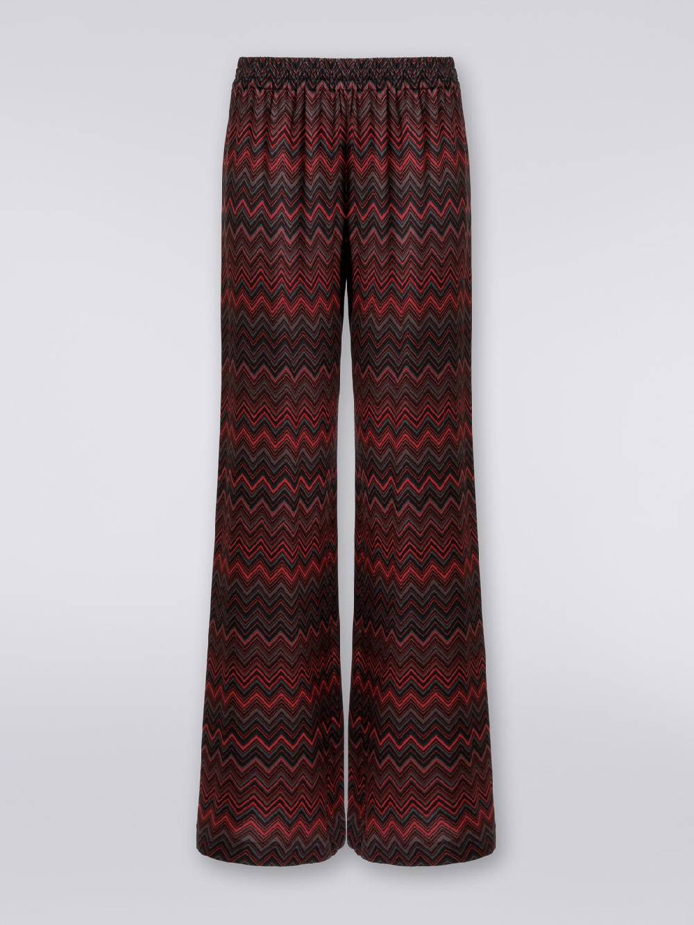 Missoni Pantaloni in viscosa jacquard a zig zag Negozi Online