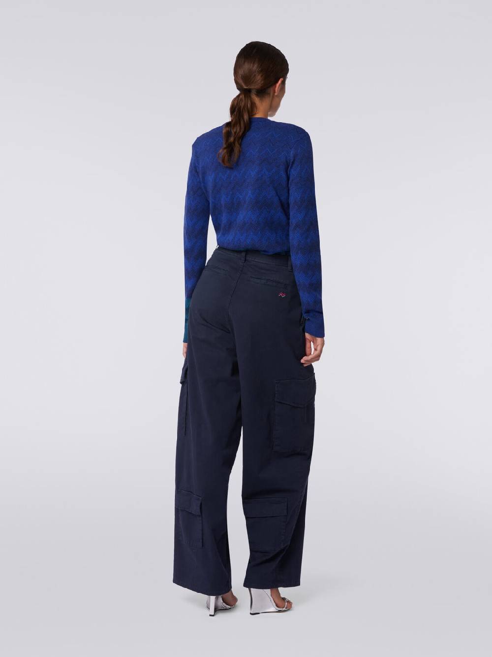 Missoni Pantaloni cargo in cotone Consegna Veloce