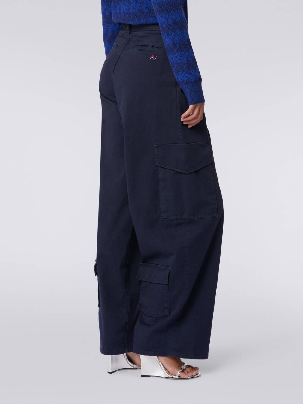 Missoni Pantaloni cargo in cotone Consegna Veloce