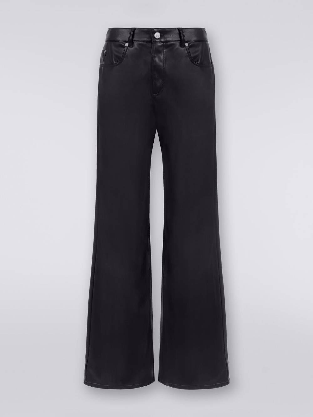 Missoni Pantaloni cinque tasche in ecopelle Sottocosto