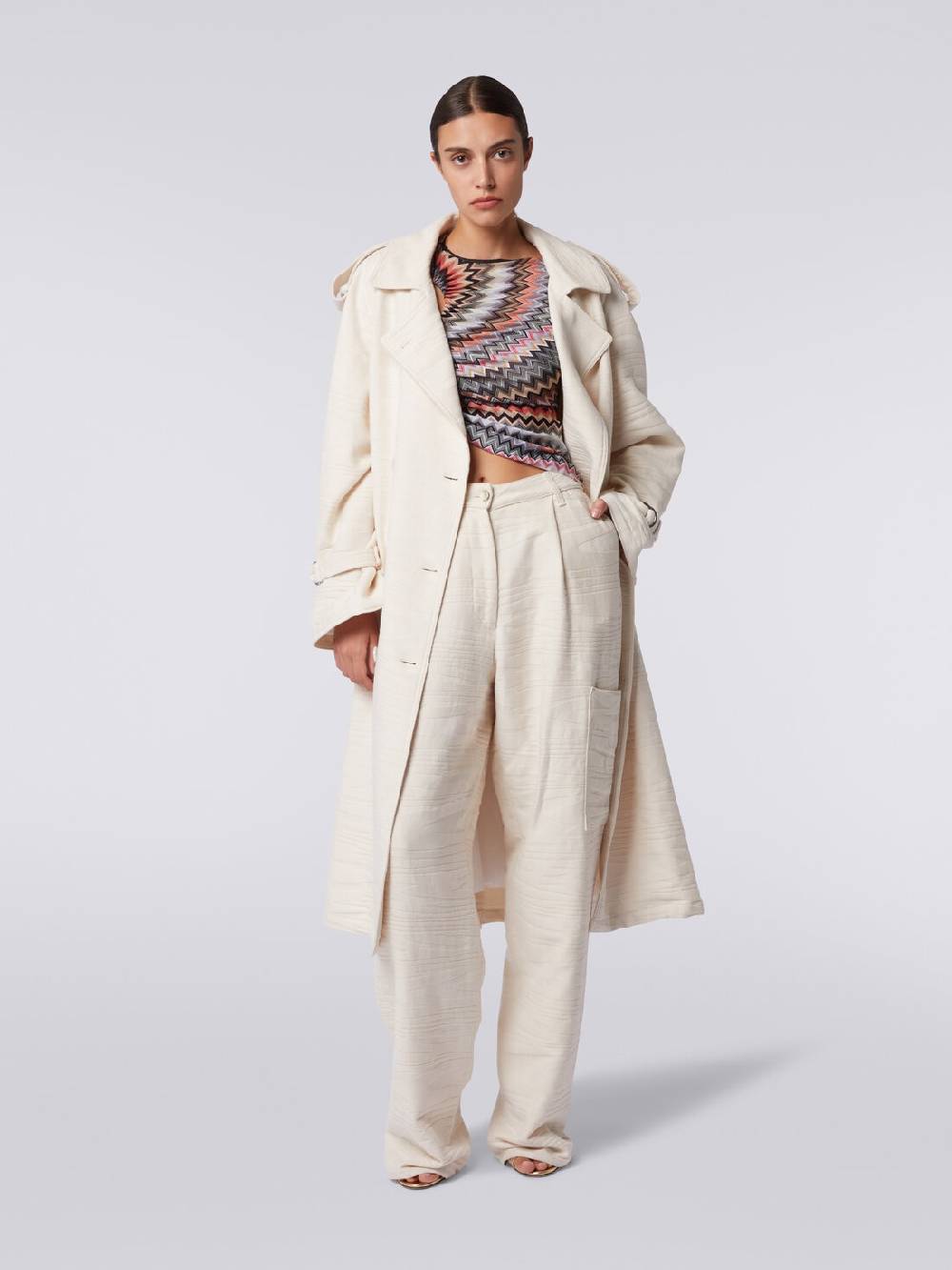 Missoni Cargo pants in cotone fiammato Convenienza