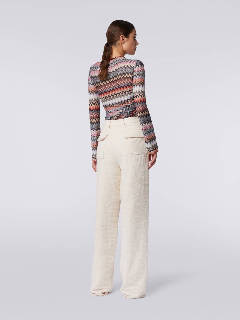 Missoni Cargo pants in cotone fiammato Convenienza