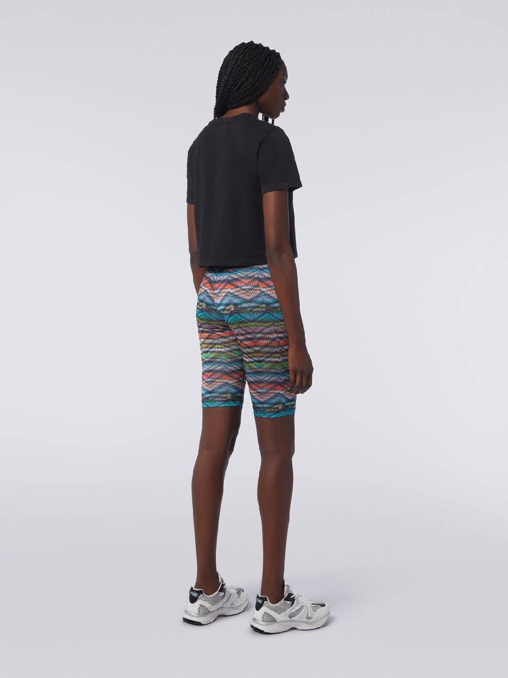 Missoni Shorts in nylon stretch stampato Sconto