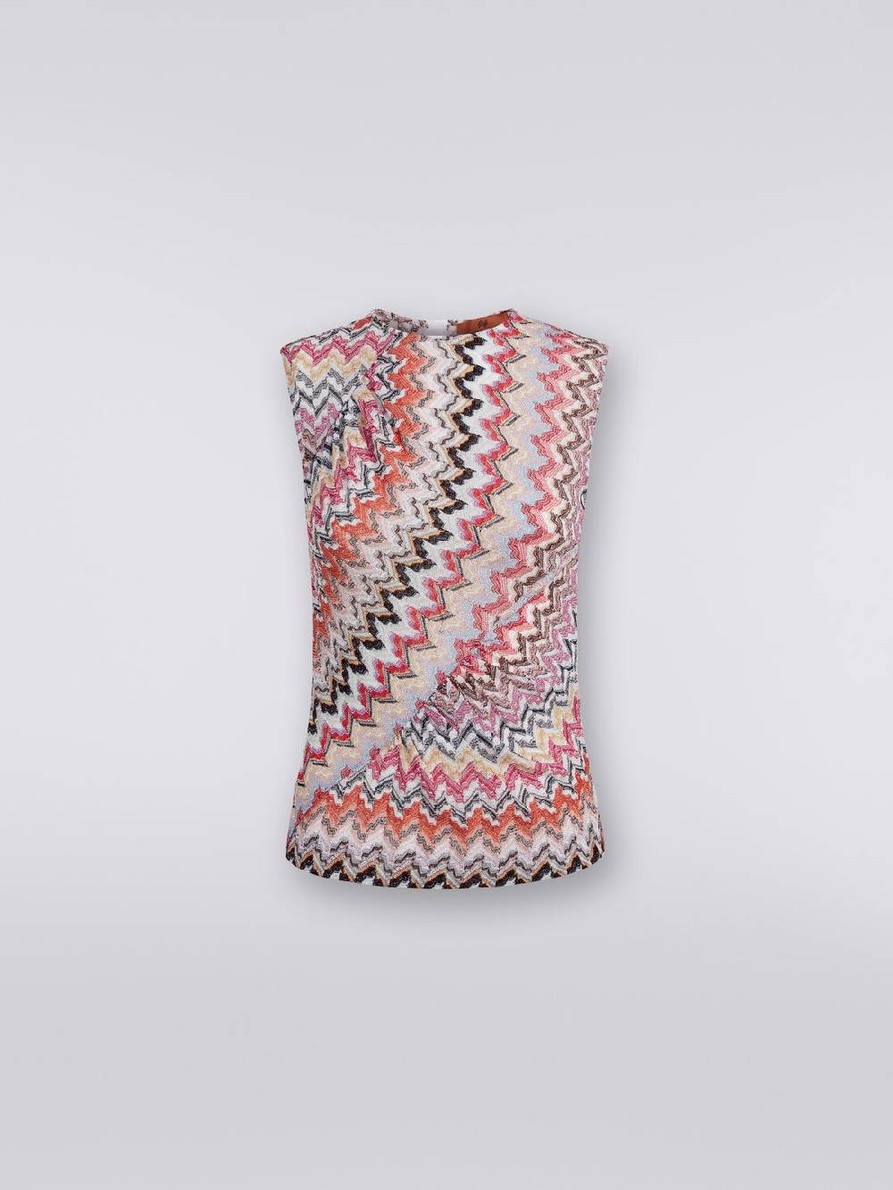 Missoni Canottiera girocollo zig zag con arricciature I Più Venduti