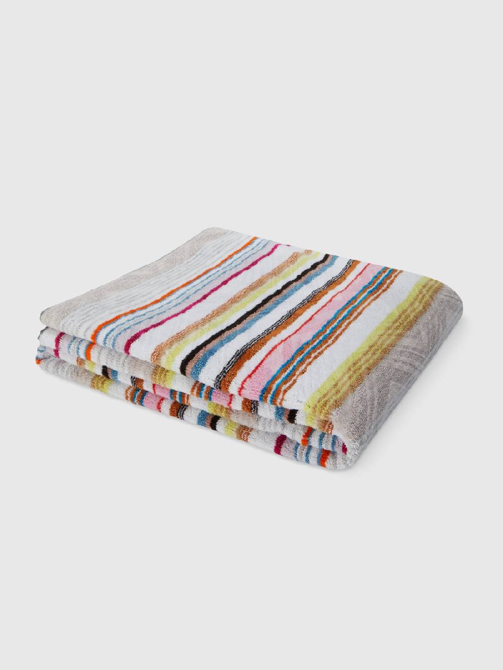 Missoni Telo da bagno 100x180 cm Moonshadow in spugna di cotone con lurex Nuova