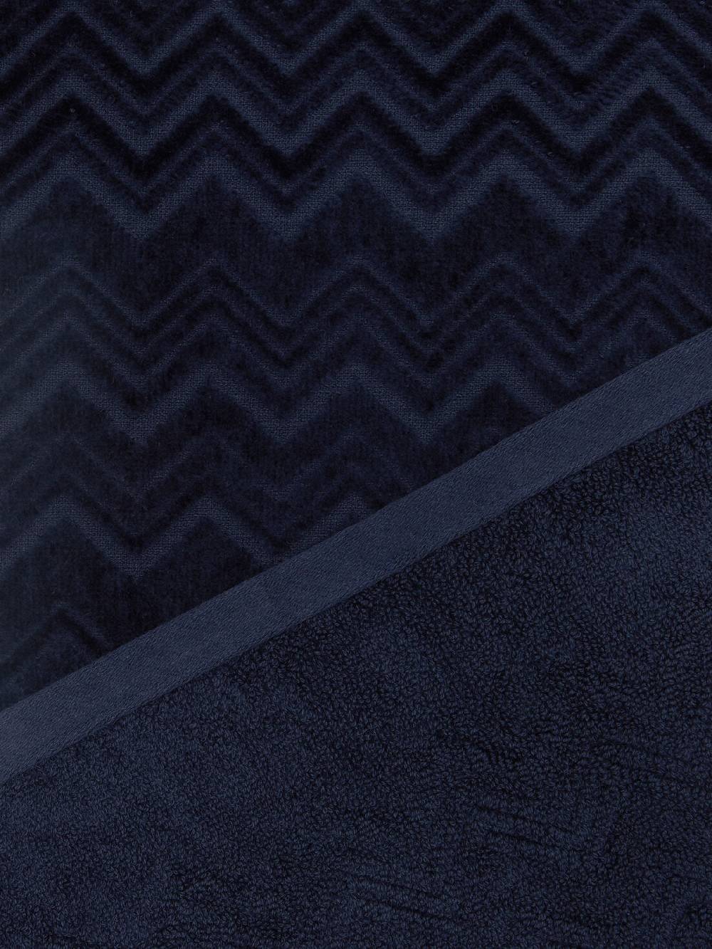 Missoni Set 2 pezzi di asciugamani da bagno Chalk in spugna di cotone zig zag Offerta per la Festa della Mamma