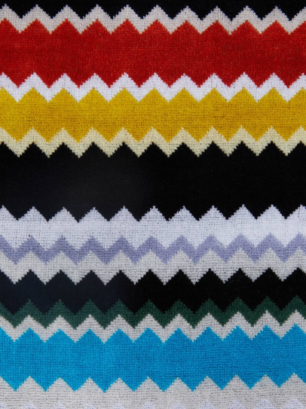 Missoni Set 2 pezzi di asciugamani da bagno Curt in spugna di cotone chevron Offerta Giorno del Papà