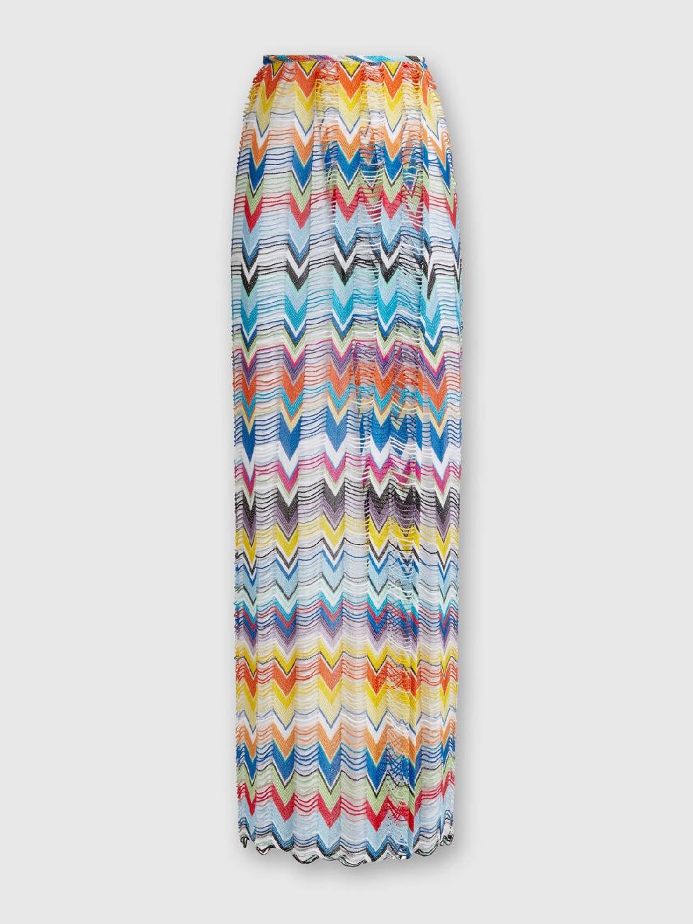 Missoni Gonna copricostume lunga a trama larga con lurex Offerte stagionali