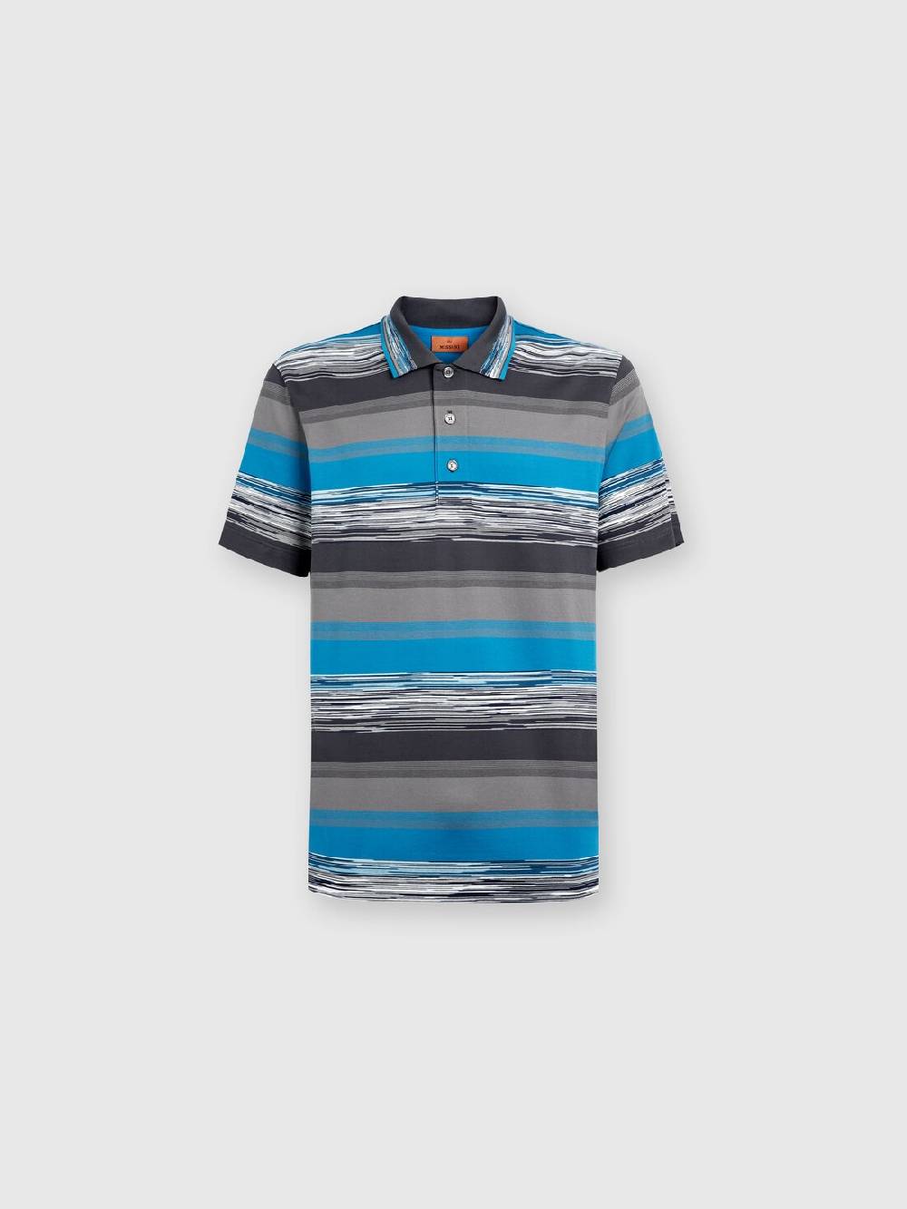 Missoni Polo in jersey di cotone a righe sfumate Comprane uno, ottenene uno gratis