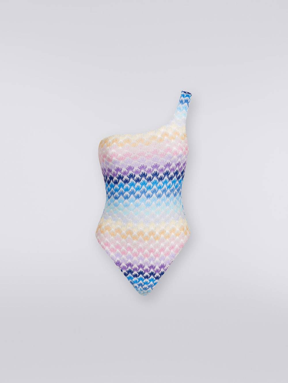 Missoni Costume intero monospalla effetto pizzo con lurex Prezzo basso