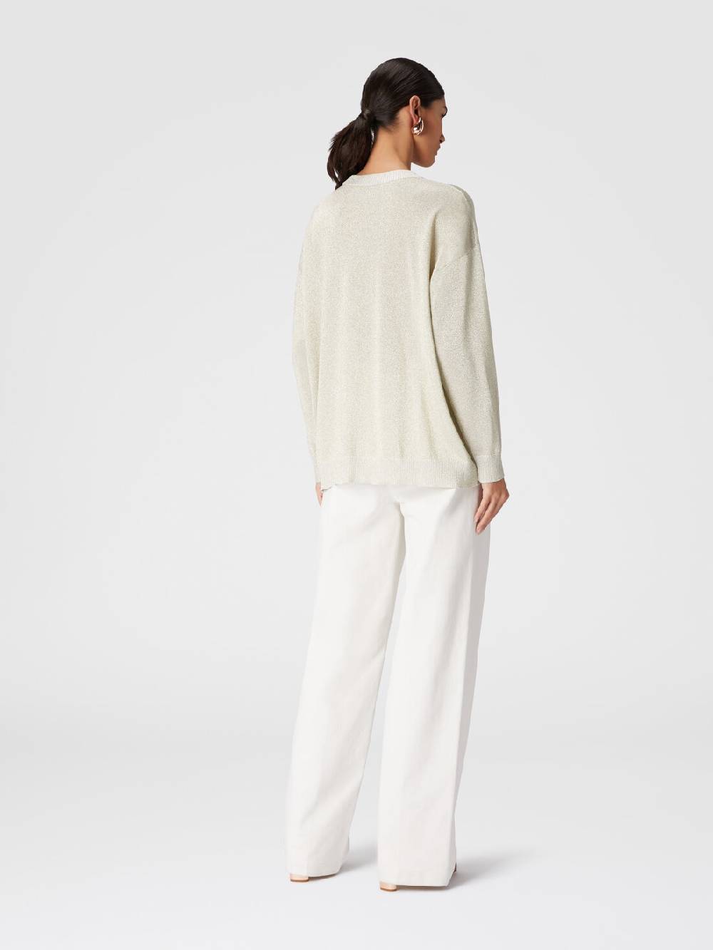 Missoni Pullover girocollo in viscosa effetto glitter Fino al 50% di sconto