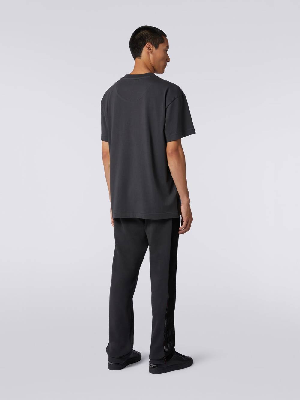 Missoni T-shirt girocollo in cotone con logo in collaborazione con Mike Maignan 50% di sconto con spedizione gratuita