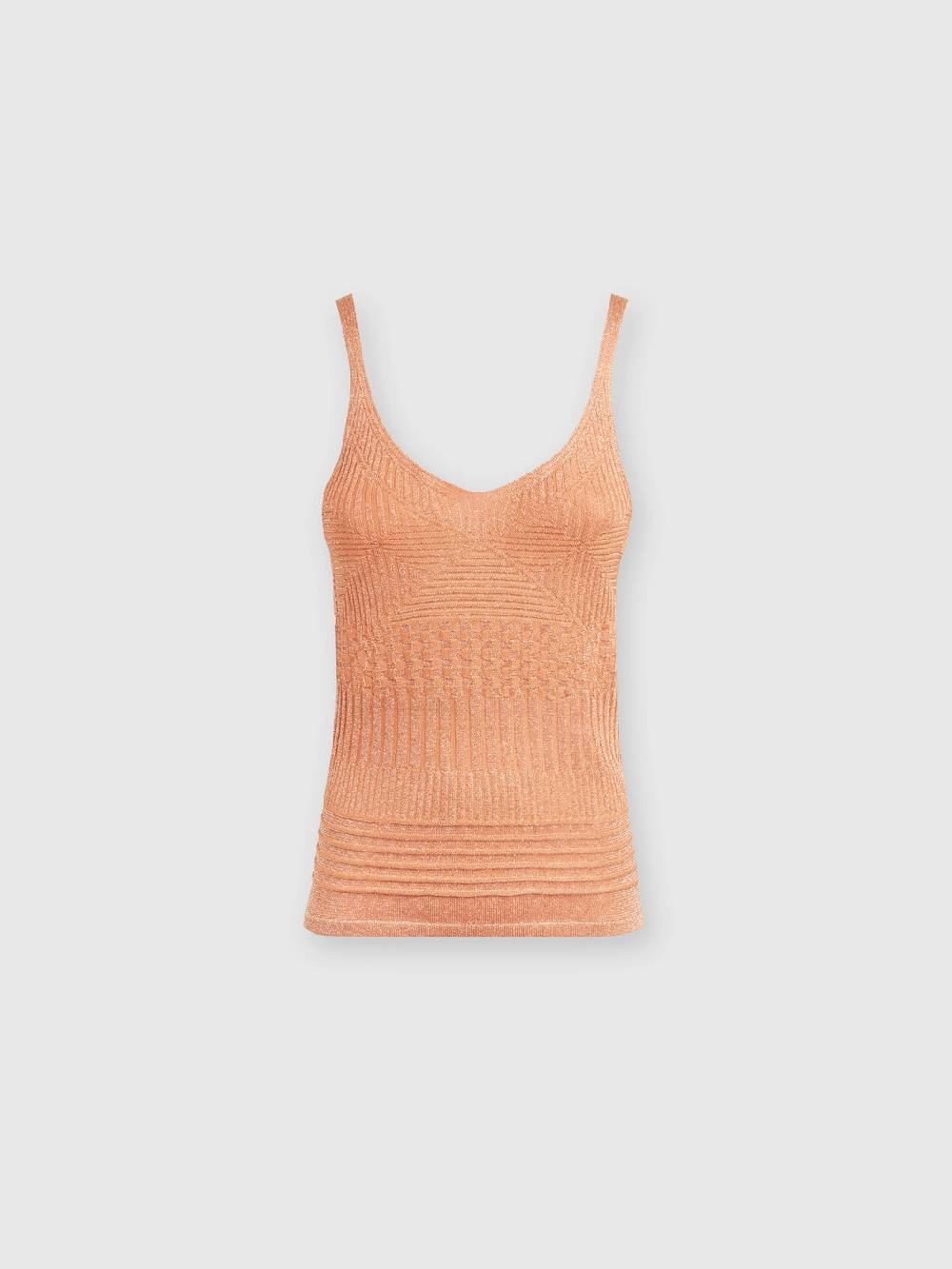 Missoni Canottiera in viscosa multilavorazione lamé Fino Al -60%