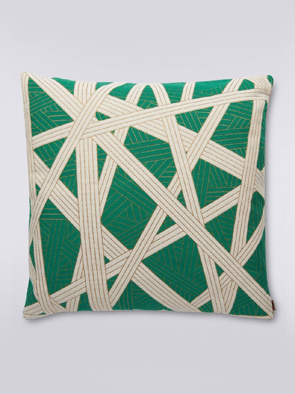Missoni Cuscino Nastri 60x60 cm con impunture a contrasto Sottocosto