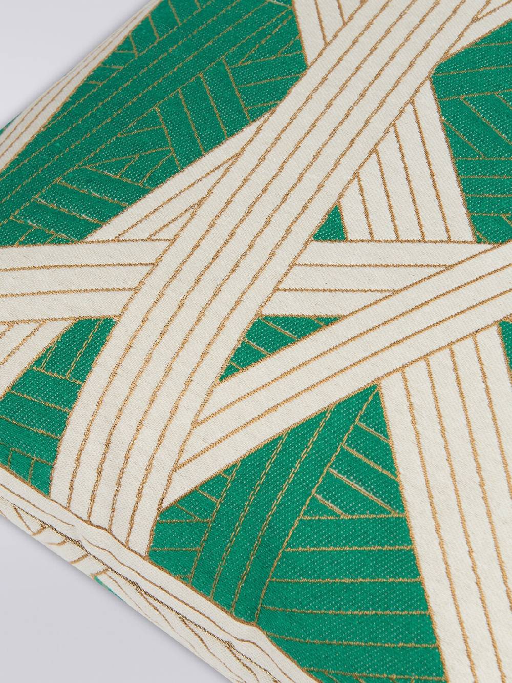 Missoni Cuscino Nastri 60x60 cm con impunture a contrasto Sottocosto