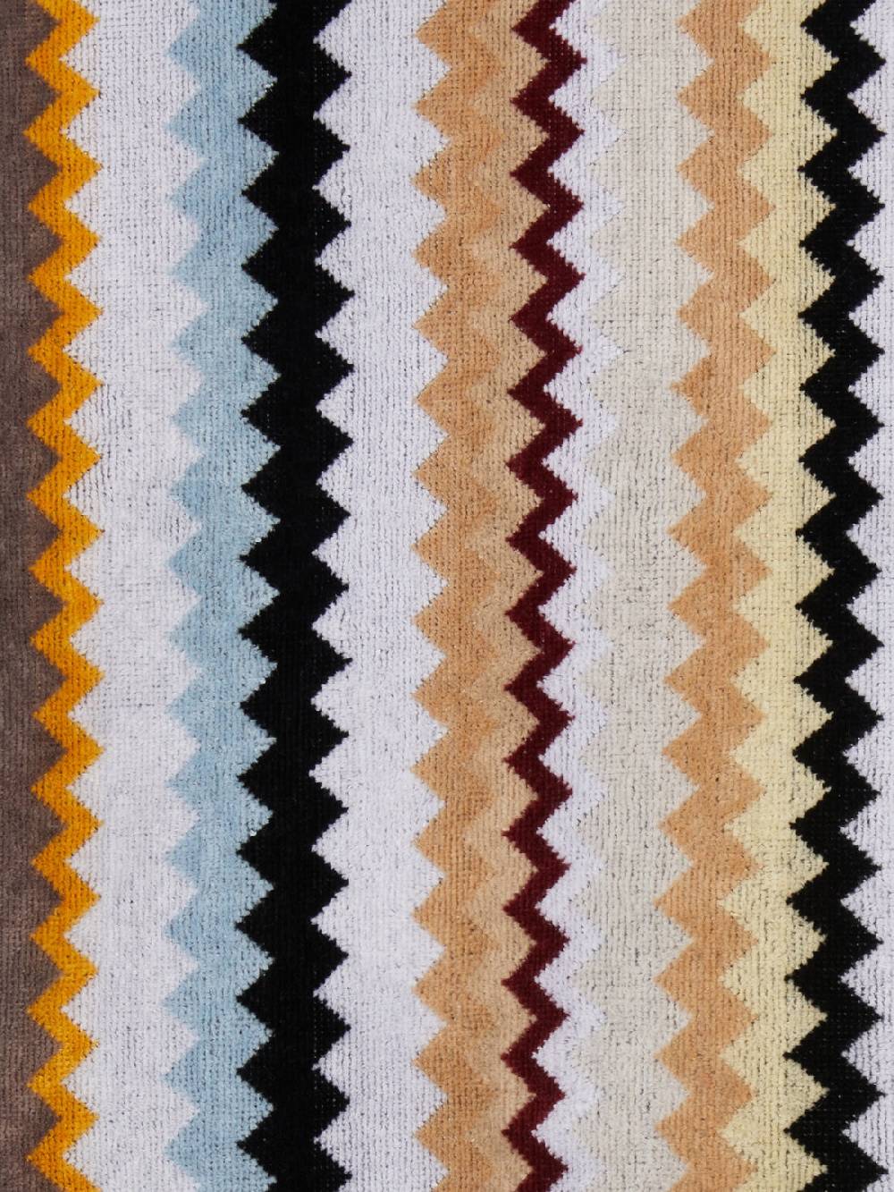 Missoni Accappatoio lungo con cappuccio Curt in spugna di cotone chevron Negozio