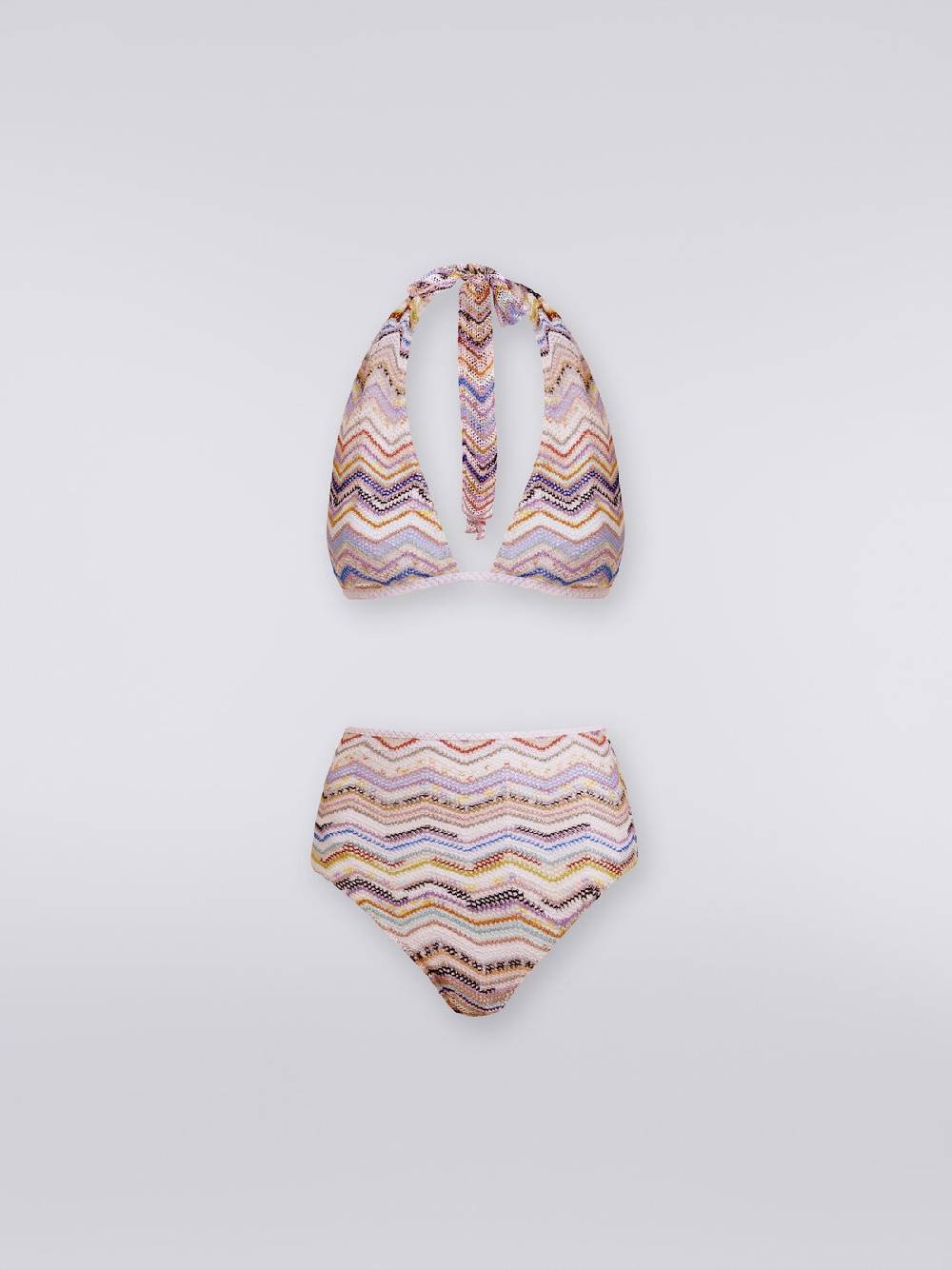 Missoni Bikini in crochet con lurex e slip a vita alta Offerta speciale