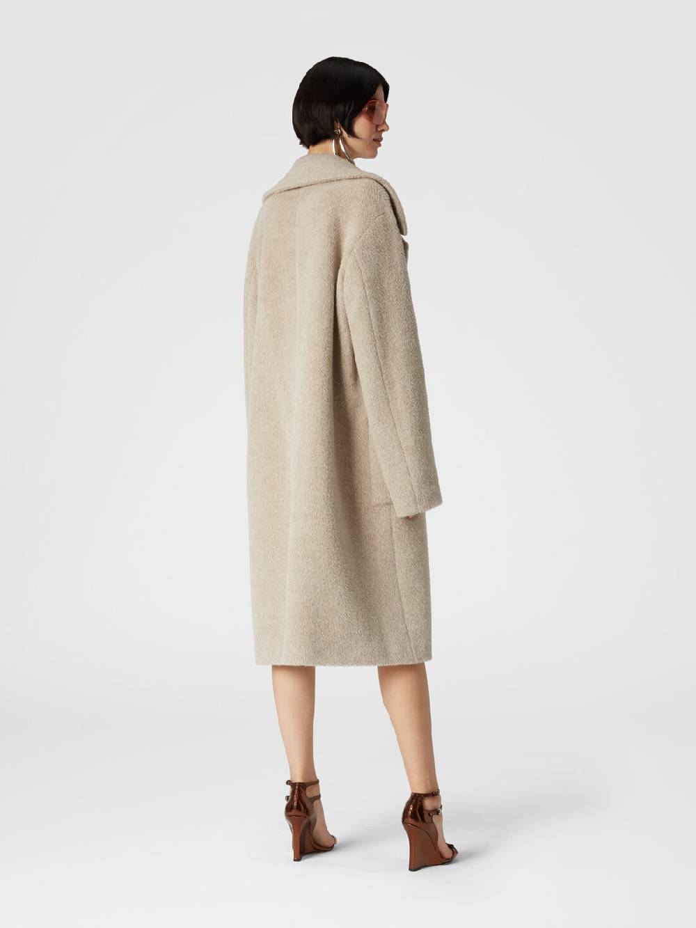 Missoni Cappotto lungo in misto alpaca Black Friday