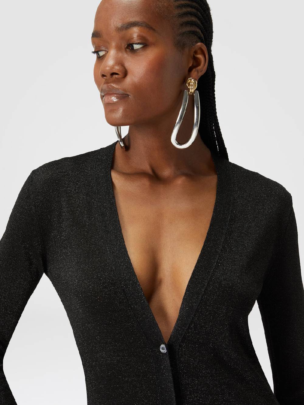 Missoni Cardigan lungo in viscosa effetto glitter Offerta Pasqua