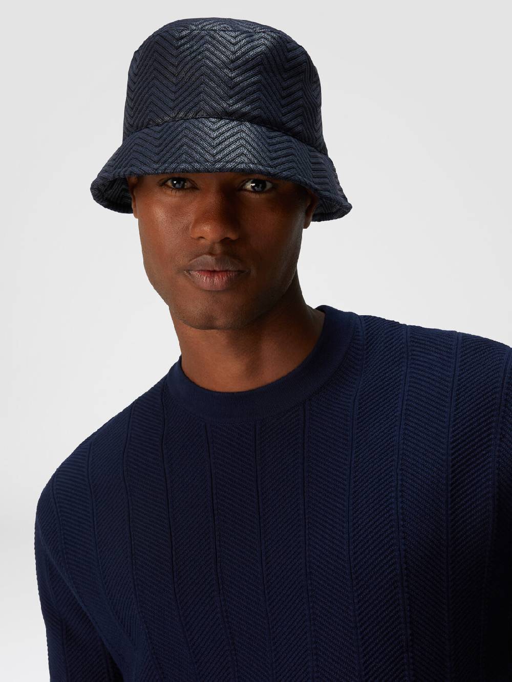 Missoni Bucket hat in cotone e viscosa chevron Offerta Anniversario