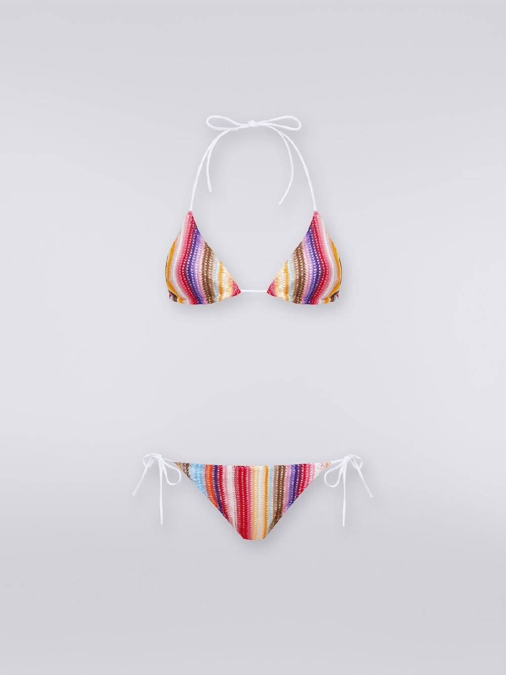 Missoni Bikini crochet rigato Vendita calda