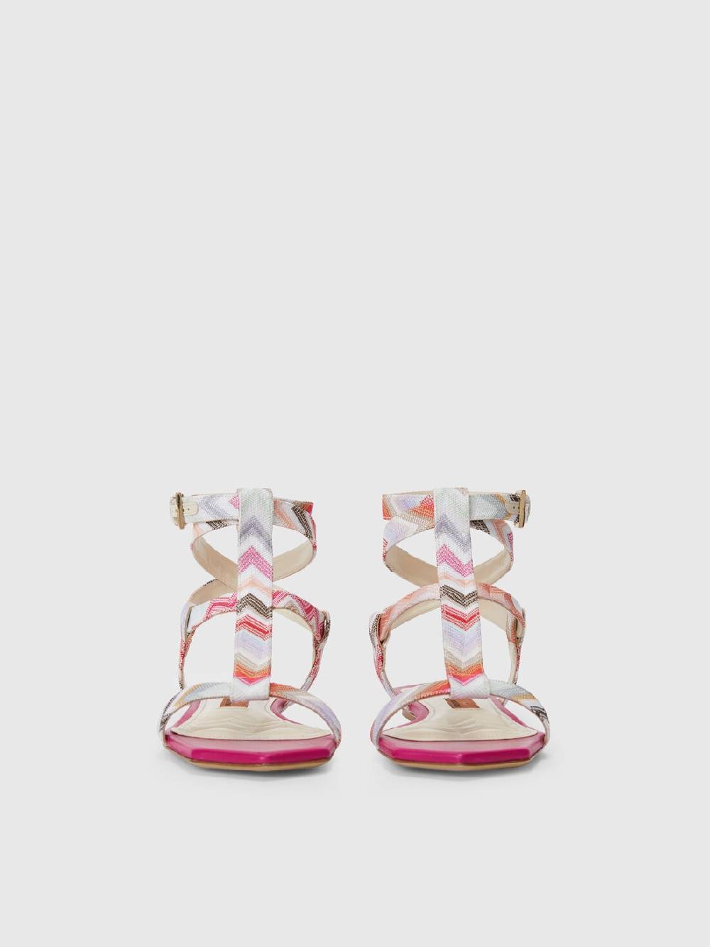 Missoni Sandali bassi in tessuto zig zag Ultimi due giorni
