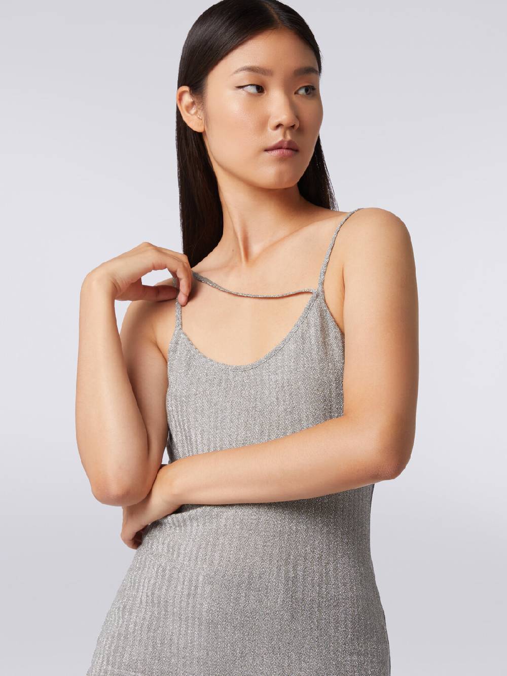 Missoni Canottiera in cotone e viscosa lamé Offerta speciale della fabbrica
