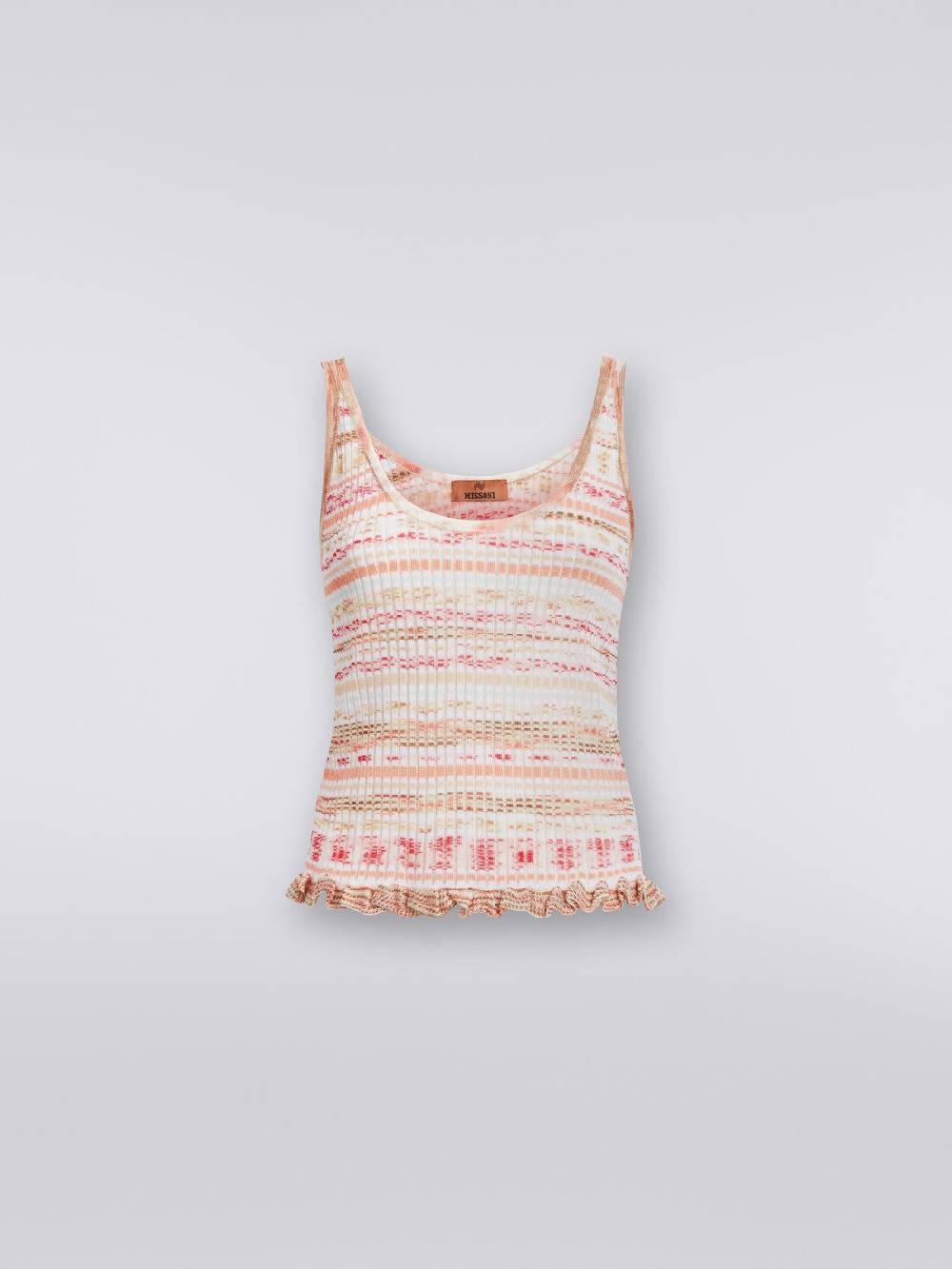 Missoni Canottiera in viscosa a costine fiammata Discount Store per i nuovi prodotti