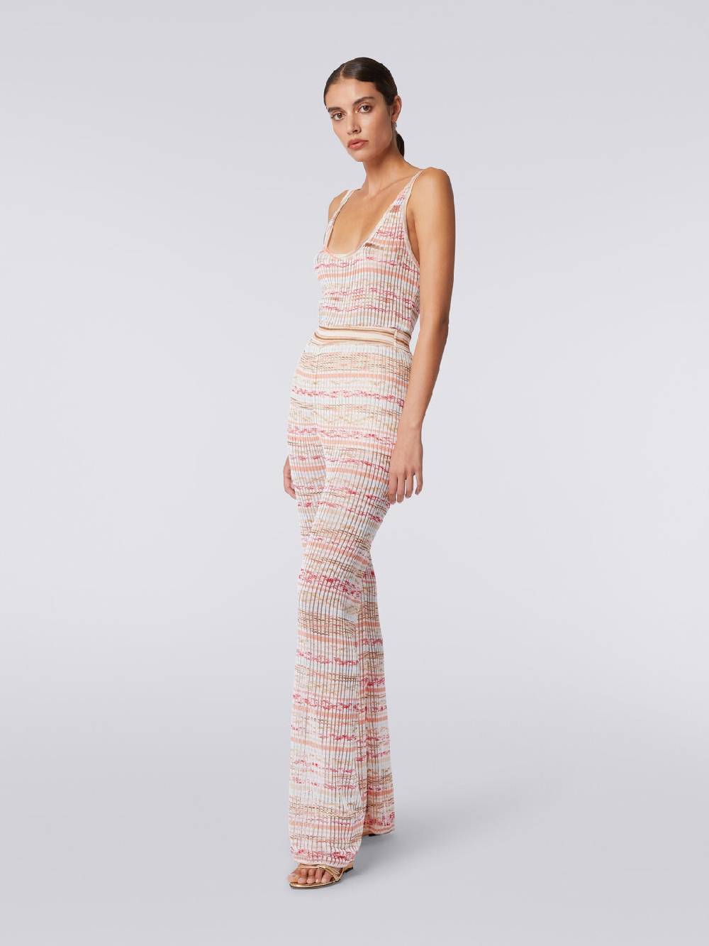 Missoni Canottiera in viscosa a costine fiammata Discount Store per i nuovi prodotti
