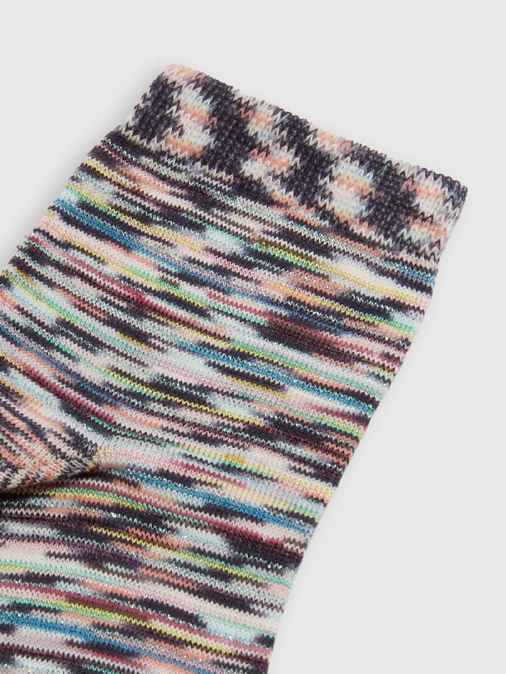 Missoni Calze in maglia di cotone e viscosa fiammata Acquista Ora