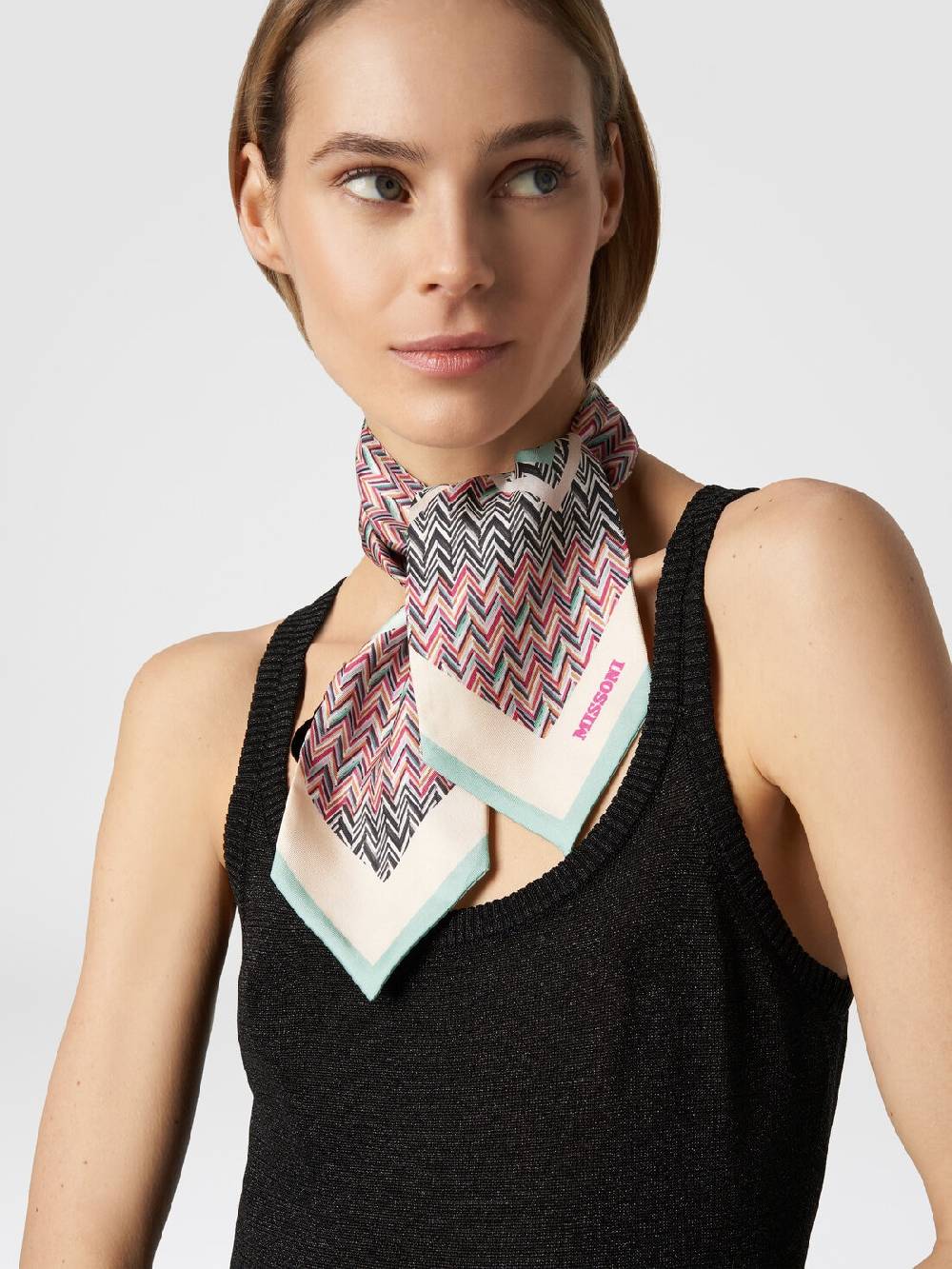 Missoni Foulard in seta zig zag Shopping Online