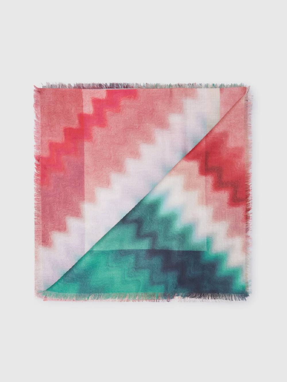 Missoni Scialle in modal e seta con motivo zig zag Prezzo Ridotto