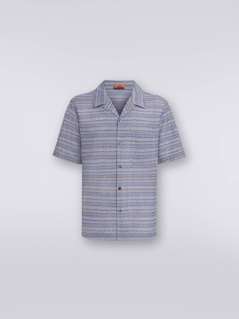 Missoni Camicia a maniche corte modello bowling zig zag Hotsell