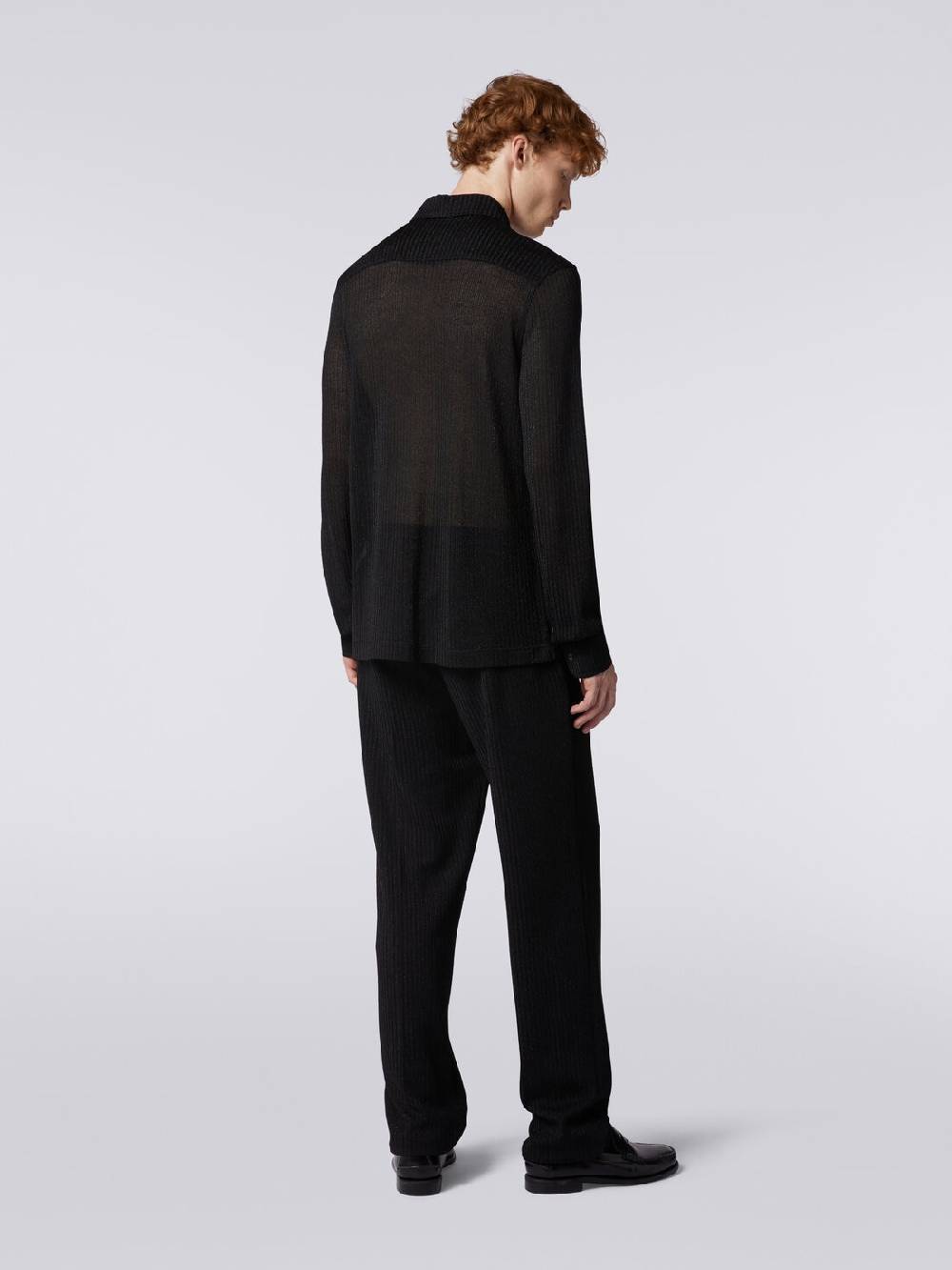 Missoni Camicia a maniche lunghe in misto viscosa con lurex Vendita Calda