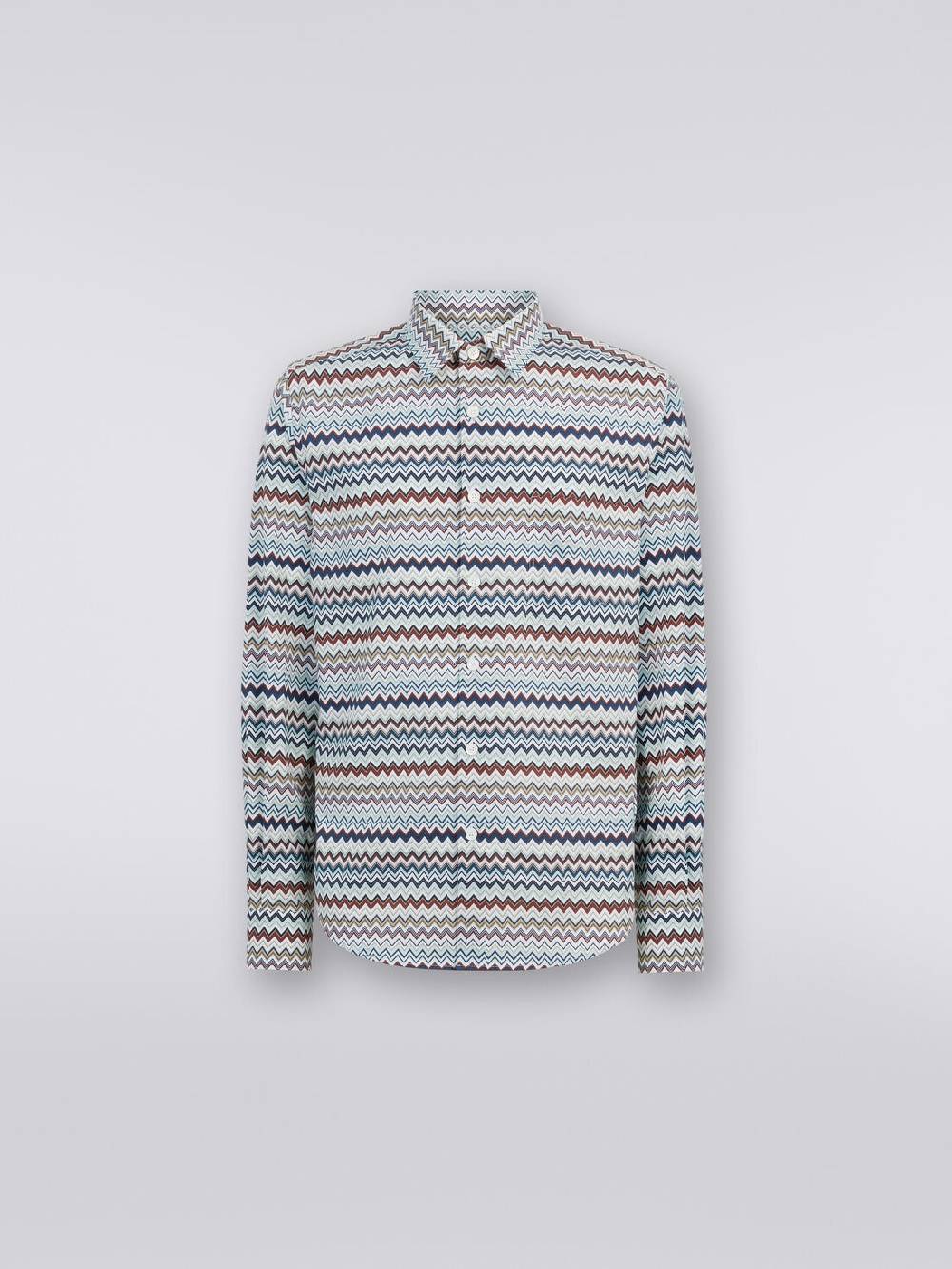Missoni Camicia a maniche lunghe con stampa zig zag I Più Venduti