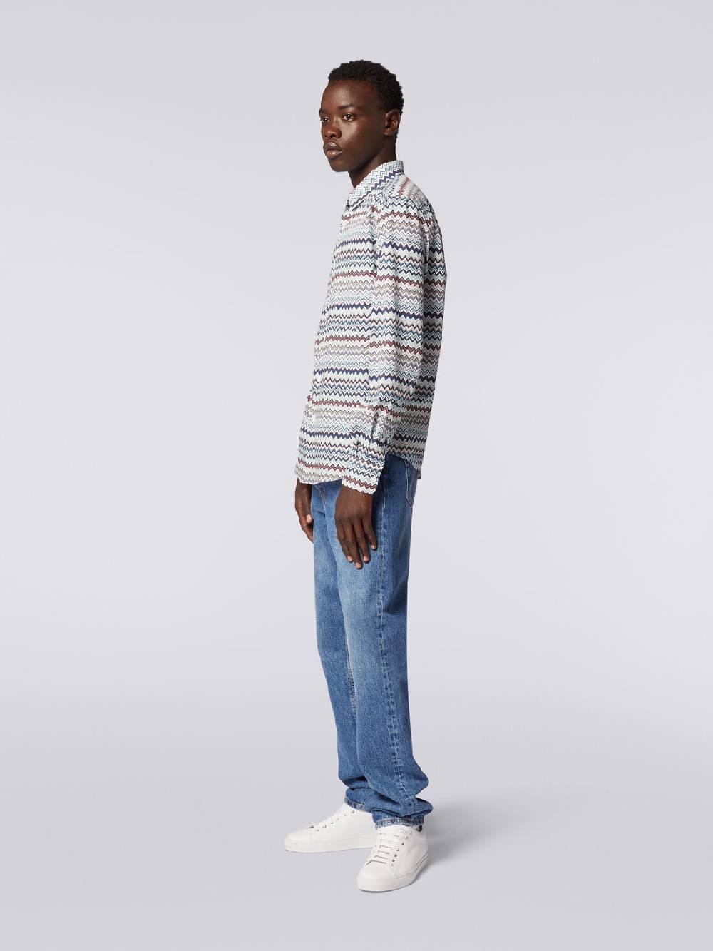 Missoni Camicia a maniche lunghe con stampa zig zag I Più Venduti