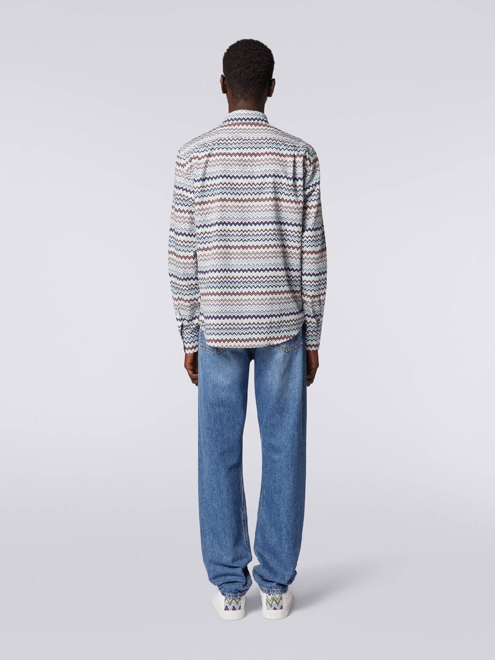 Missoni Camicia a maniche lunghe con stampa zig zag I Più Venduti