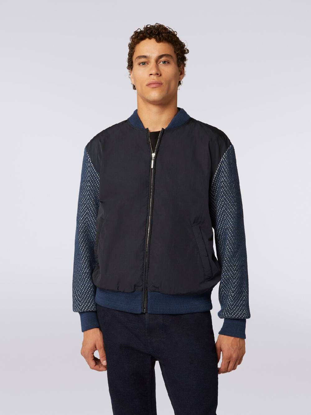Missoni Bomber in misto cotone e nylon Negozio