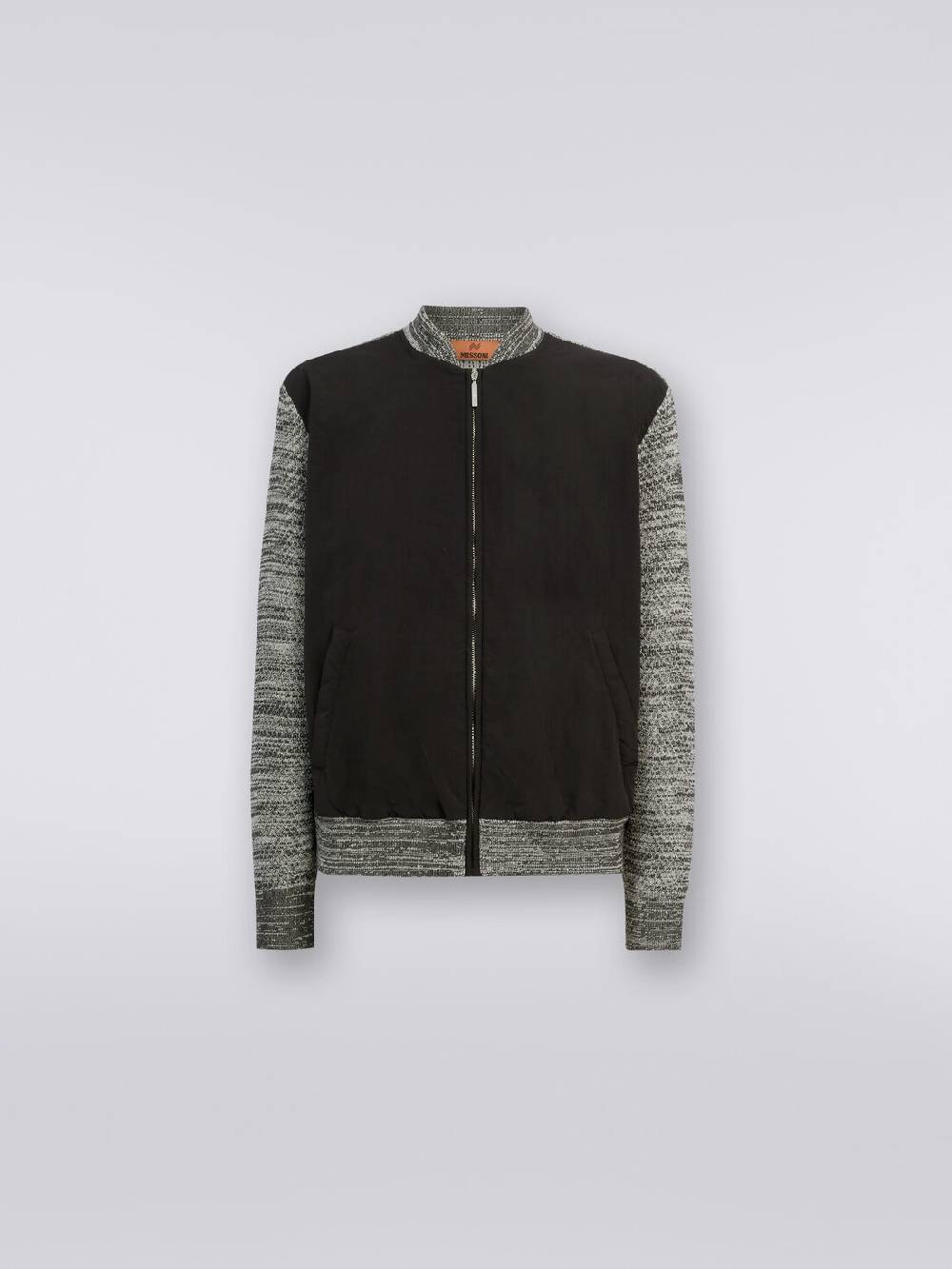 Missoni Bomber in misto cotone e nylon In Saldo