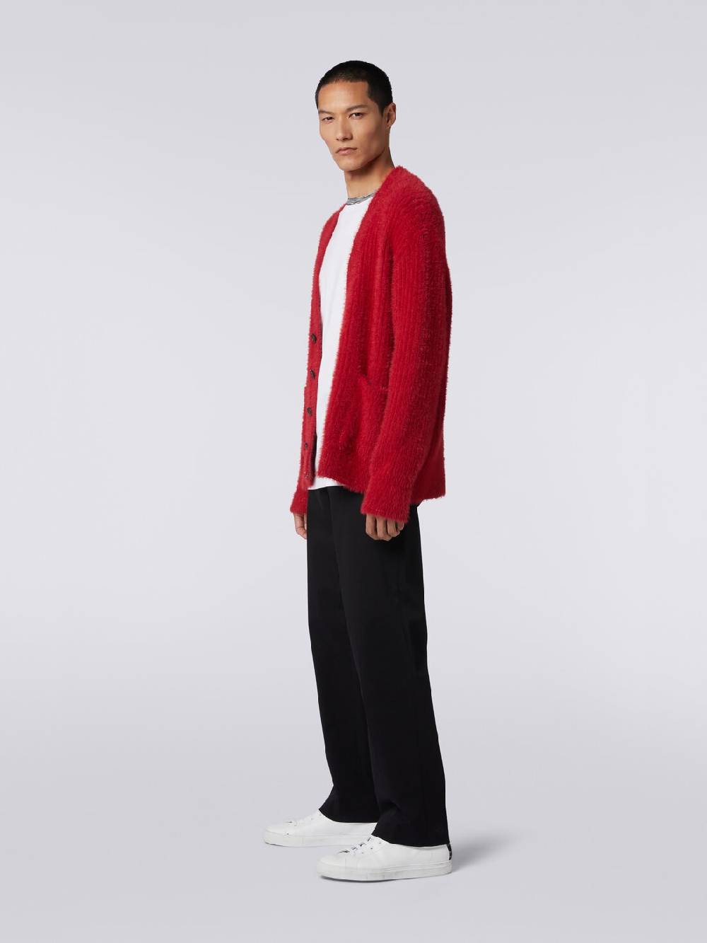 Missoni Cardigan oversize in misto lana effetto pelo Grande vendita