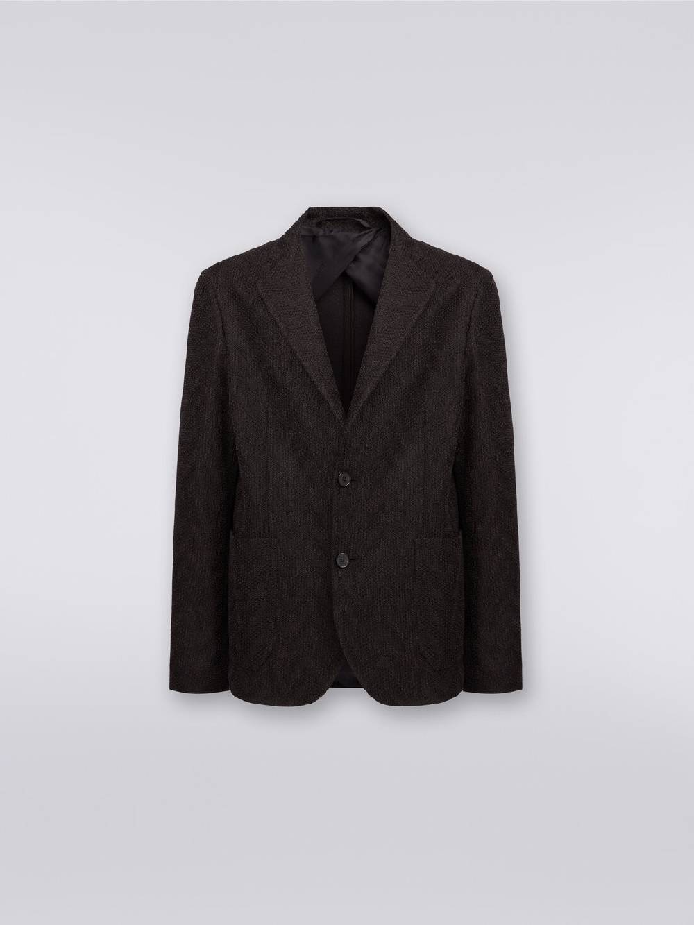 Missoni Blazer monopetto in cotone chevron Offerta Pasqua