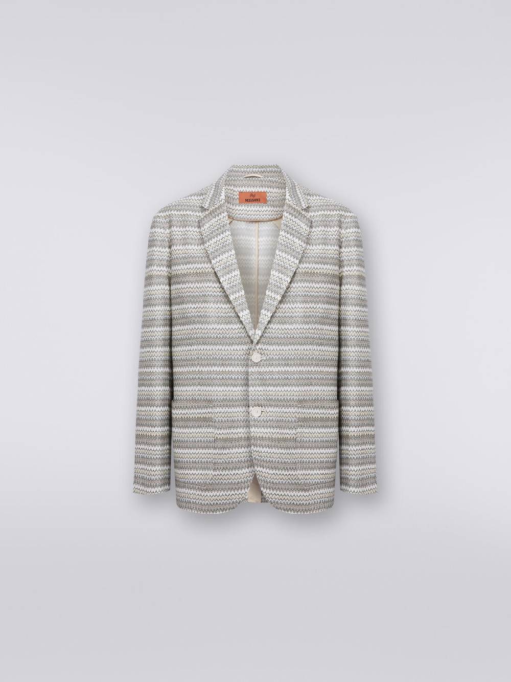 Missoni Giacca in misto viscosa zig zag Offerta Giorno del Papà