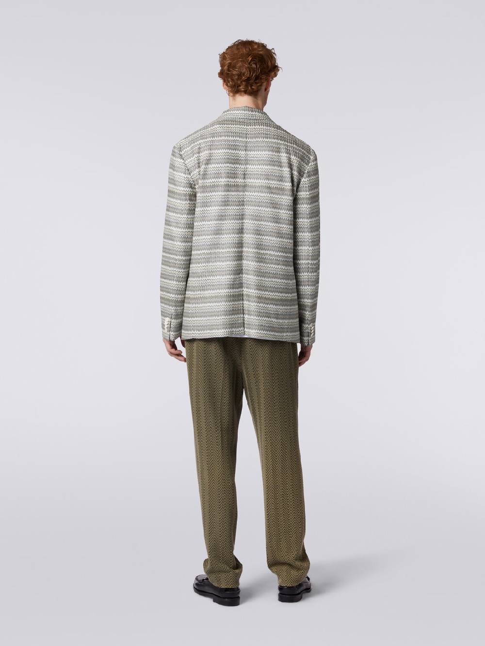Missoni Giacca in misto viscosa zig zag Offerta Giorno del Papà
