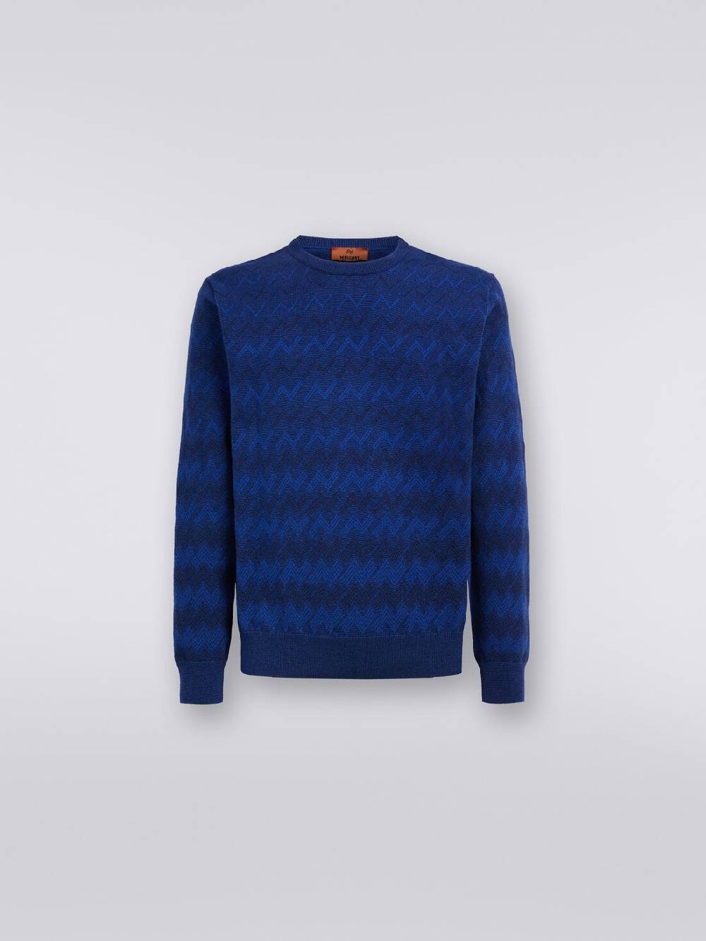 Missoni Pullover girocollo in cachemire con zig zag Latest fashion