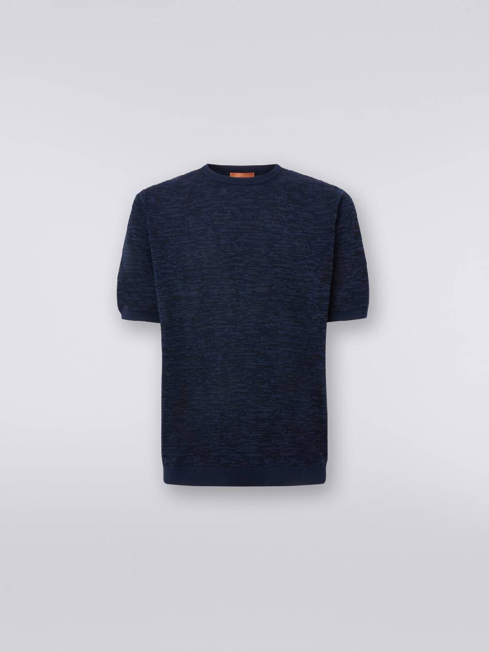 Missoni Maglia girocollo in cotone e lana fiammata Online Outlet