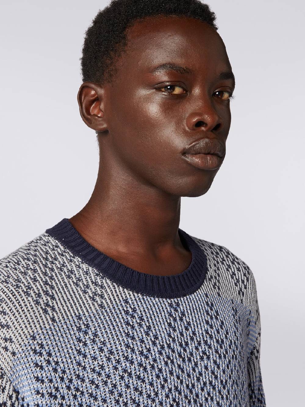 Missoni Pullover girocollo in cotone zig zag Bestseller