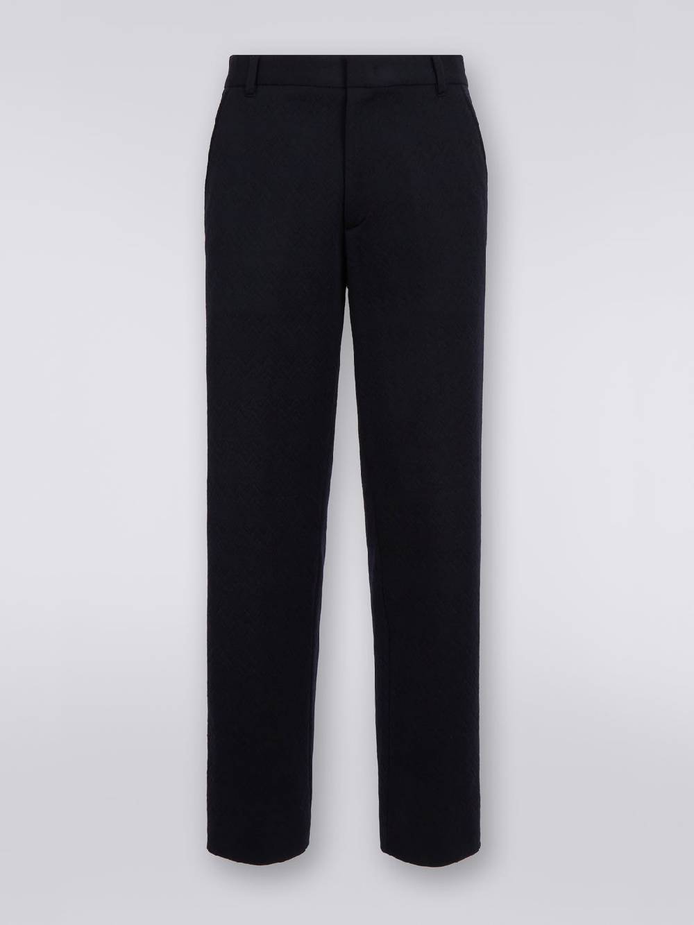 Missoni Pantaloni in misto lana chevron Offerte stagionali